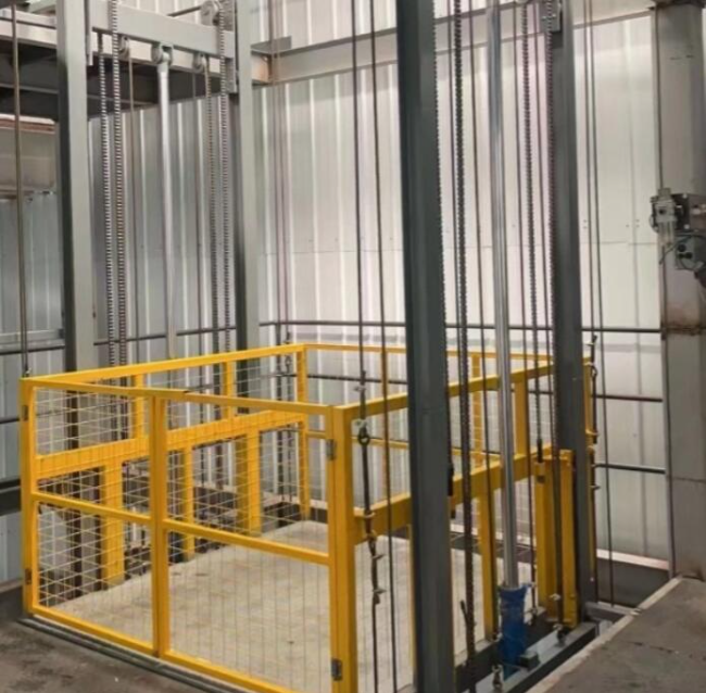 玛多导轨式升降机一般加工周期